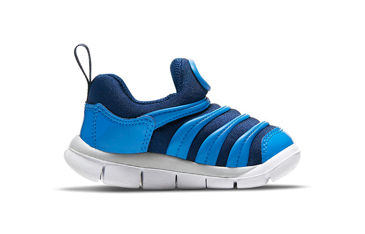 Детские кроссовки Nike Dynamo Free (сине-белые) — фото 4