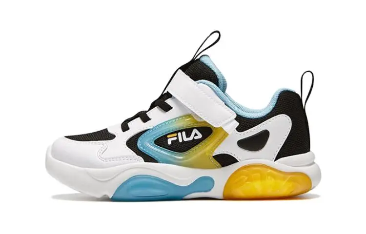FILA KIDS Cushioning, Wear Resistant Low top Kids' Training Shoes White Children Aged 3 7 Years Old