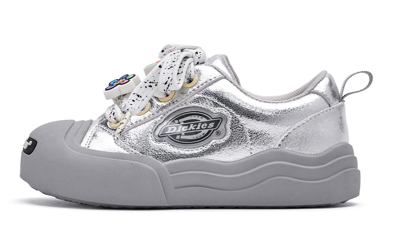 Детские кеды Dickies (серебряный)