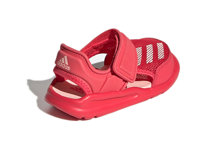 Кеды adidas Fortaswim I (красные) — фото 5