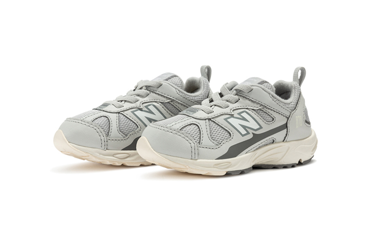 Детские кроссовки New Balance 878 (серый) — 雾灰色 — фото 4