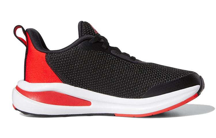 Детские кроссовки adidas Fortarun (черно-бело-красные) — фото 4