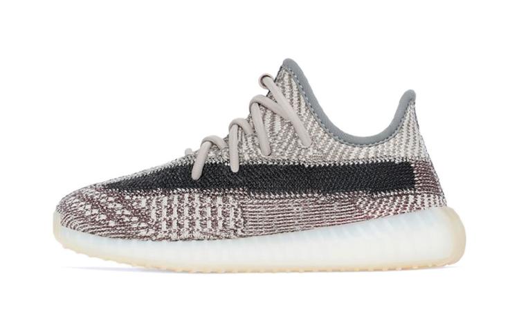 Детские кроссовки adidas Yeezy Boost 350 V2 Zyon (серые)