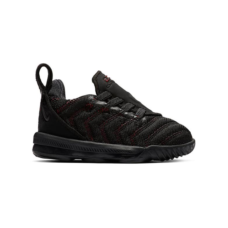 Детские кроссовки Nike Lebron 16 TD Fresh Bred (черный) — Чёрный — фото 3