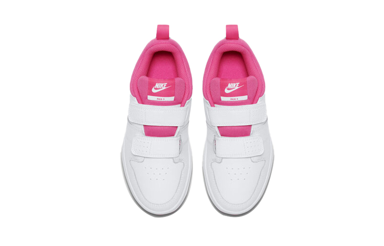 Кроссовки Nike Pico (бело-розовые) — фото 4