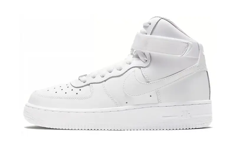 Nike Air Force 1 High LE Triple White GS