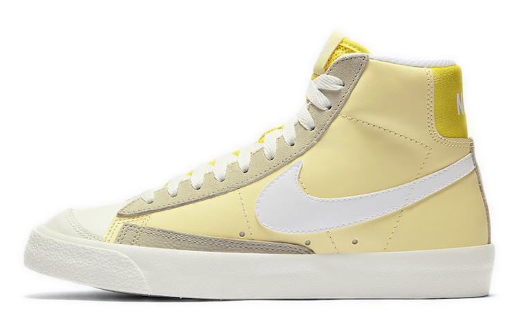 Кеды Nike Blazer 77 (желто-белые)