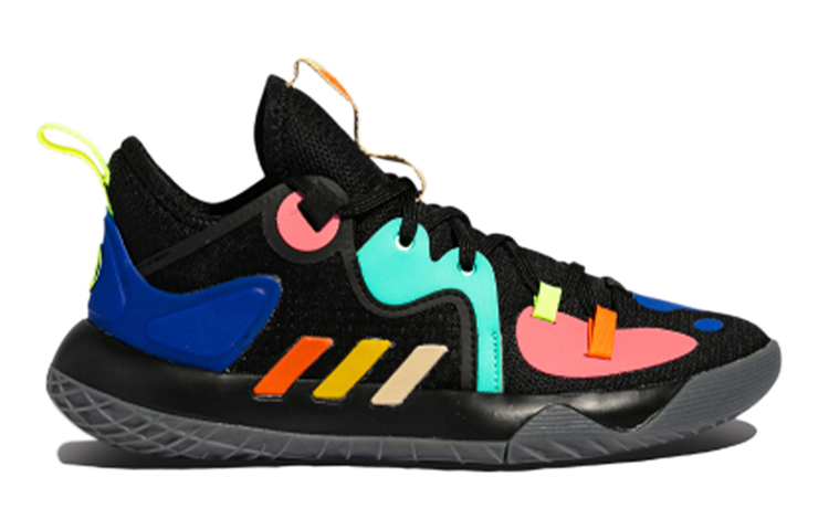 Детские кроссовки adidas Harden Stepback 2 (разноцветные) — фото 3