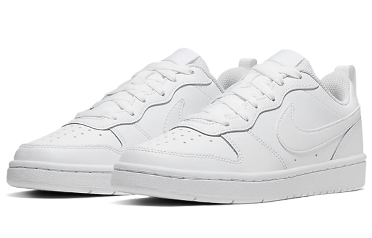 Nike Court Borough 2 White GS - Image 8