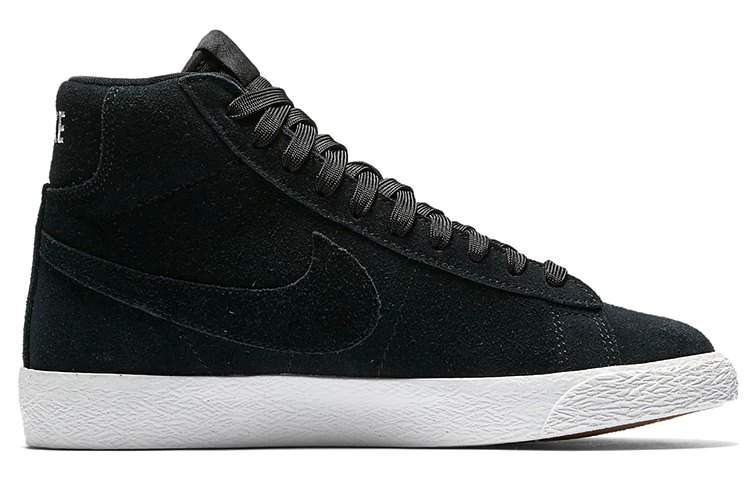 Кеды Nike NikeBlazer GS (черный / белый) — Чёрный / белый — фото 2