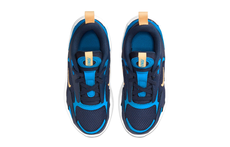 Детские кроссовки Nike Air Max Bolt (сине-бежевые) — фото 6