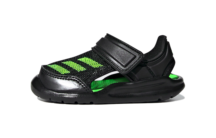 Детские сандалии adidas Fortaswim (черные)