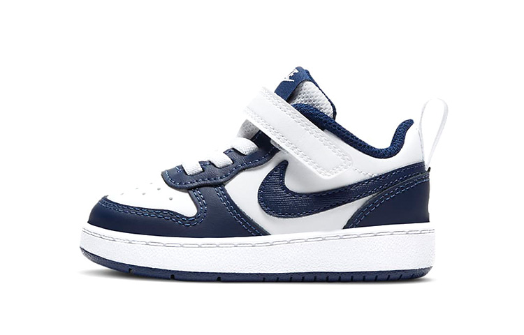 Кеды Nike Court Borough 2 Low (бело-синие)