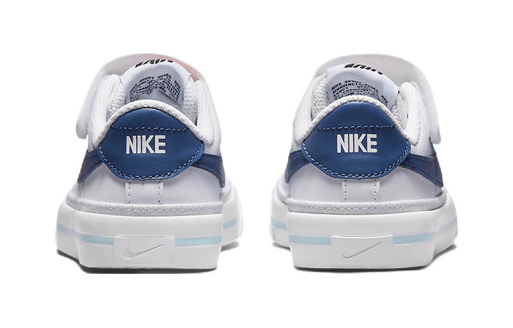 Детские кеды Nike Court Legacy (бело-синие) — фото 7