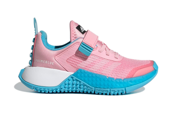 Детские кроссовки LEGO / adidas Classic Sport (розово-голубые) — фото 4