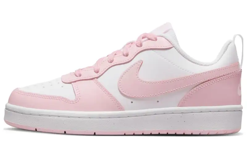 Nike Court Borough Low 2 SE White Pink Foam GS