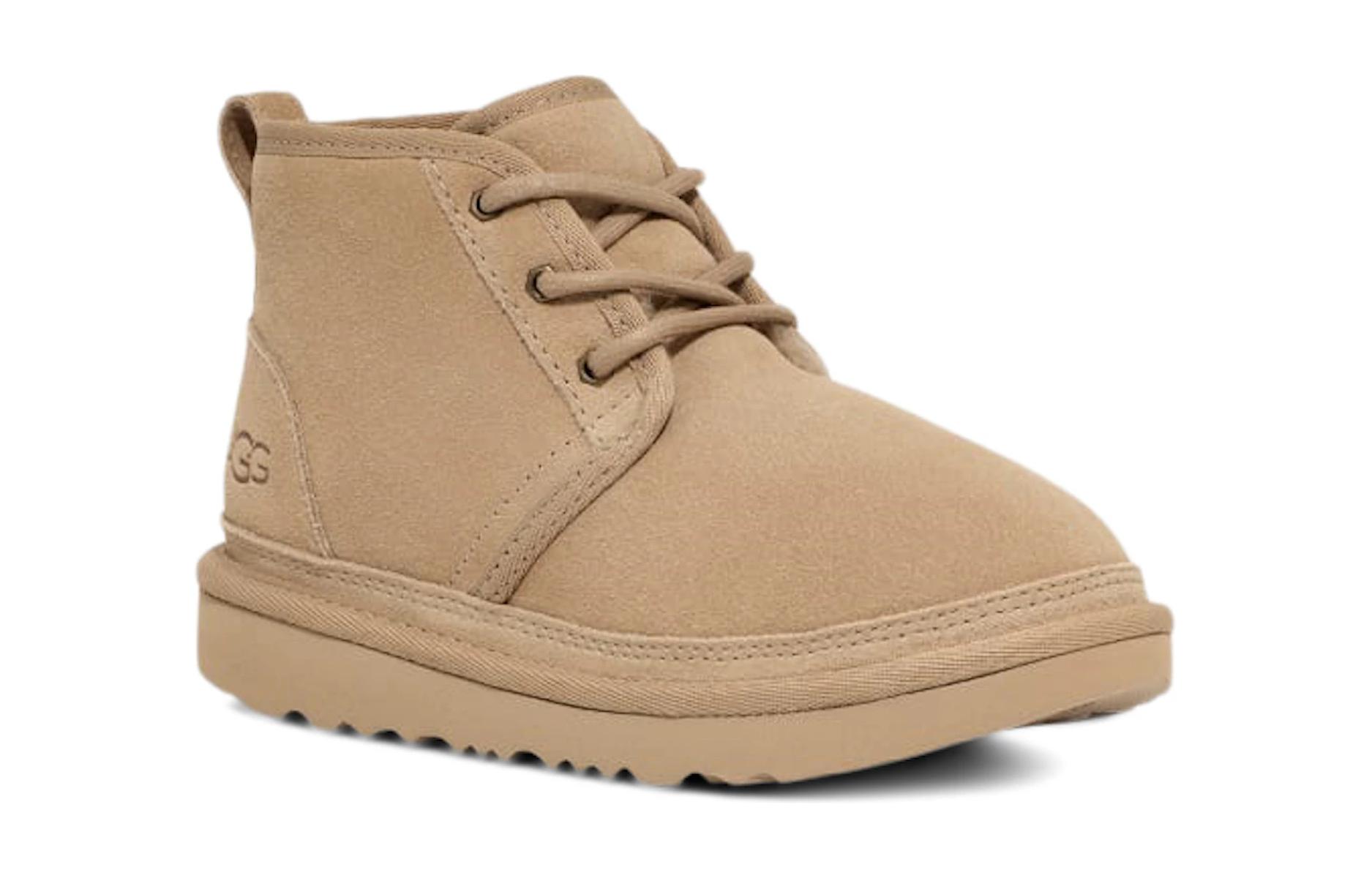 Детские ботинки UGG (коричневые) — фото 3