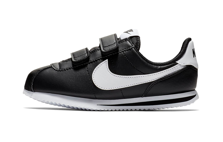 Кеды Nike Cortez Basic SL (черно-белые)
