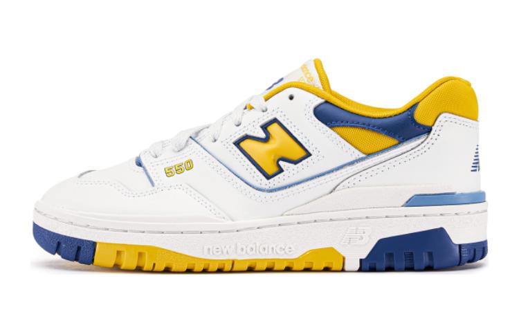Кеды New Balance 550 (бело-желтые)