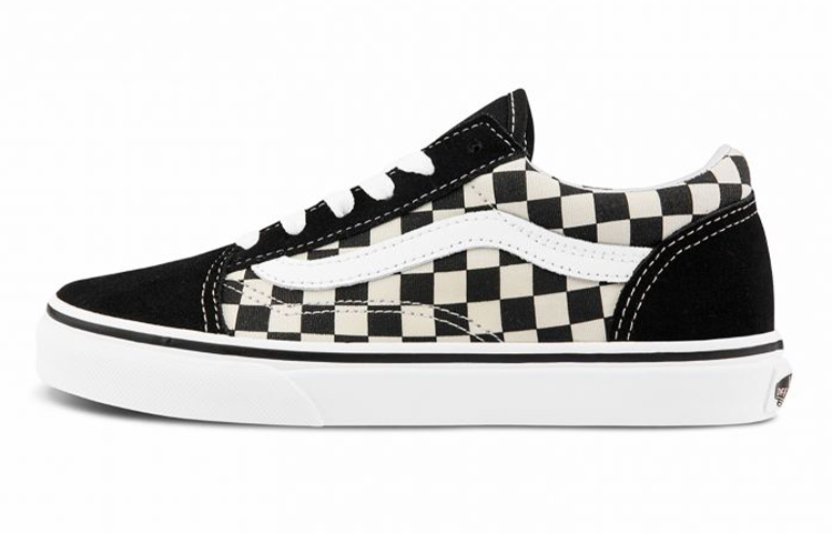 Детские кеды Vans (черно-белые) — фото 1
