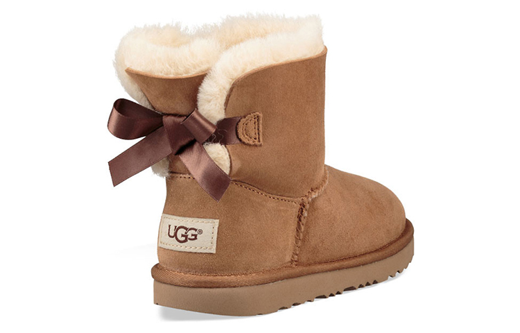 Женские сапоги UGG Bow II (коричневый) — фото 4