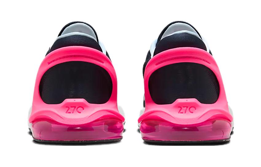 Детские кроссовки Nike Air Max 270 (черно-розовые) — Чёрныйрозовый — фото 7