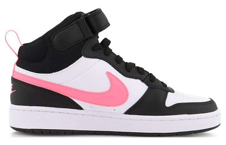 Кроссовки Nike NikeCourt Borough Mid 2 (черно-розовые) — фото 13