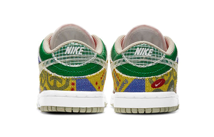 Кеды Nike NikeDunk SP "City Market" (белый/разноцветный) — фото 7