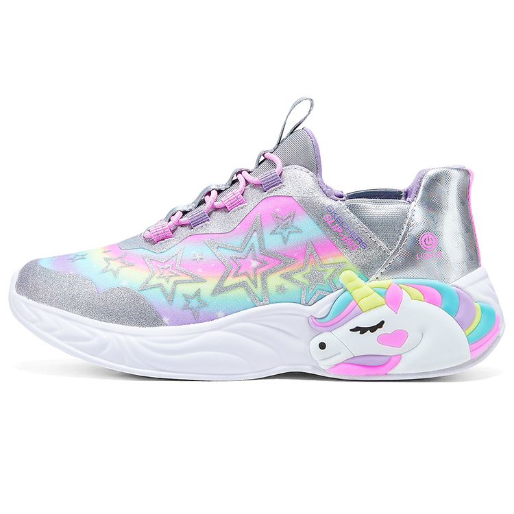 Детские кроссовки Skechers Skechers kids (серебристые)