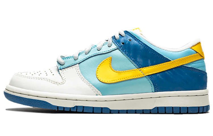 Кеды Nike Dunk Splash GS (сине-желтые)