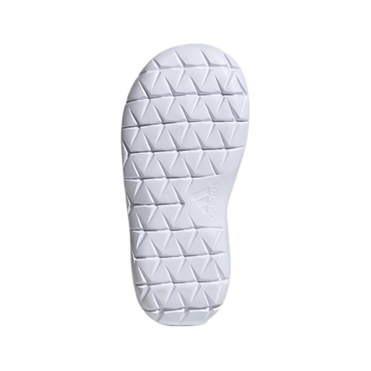 Сандалии adidas Fortaswim Stripes C (зеленые) — фото 6