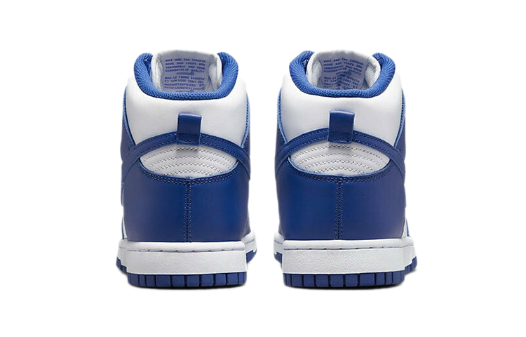 Детские кеды Nike Dunk (сине-белый) — фото 6