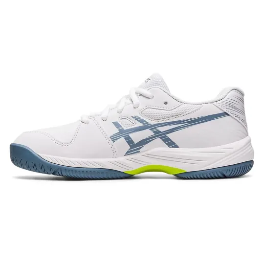 Asics Gel Game 9 Low top Kids' Training Shoes White Blue Teenagers