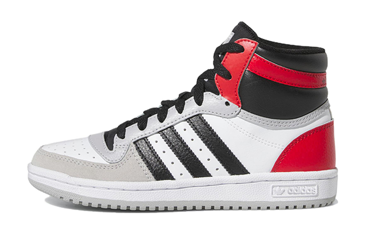 Кеды adidas originals Top ten RB J (бело-черно-красные)