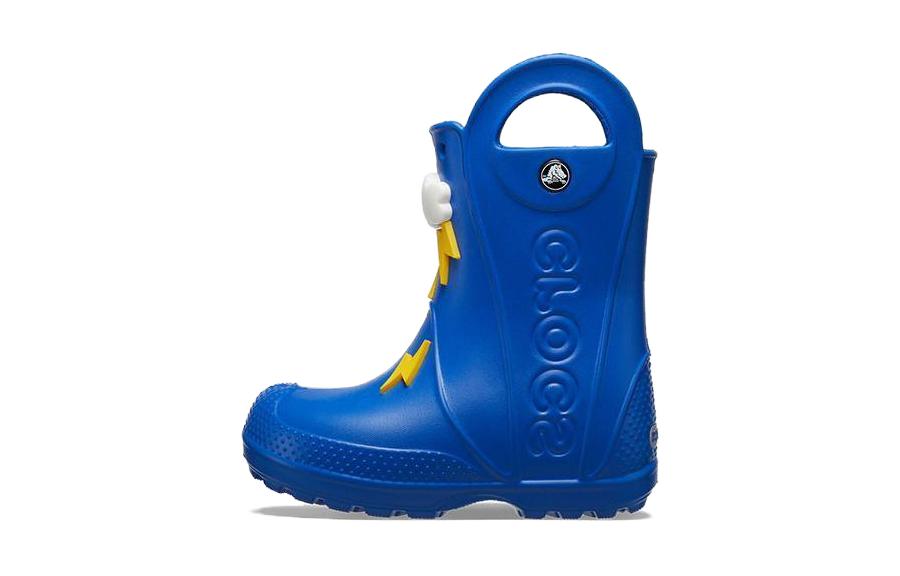 Детские сапоги Crocs (синие)