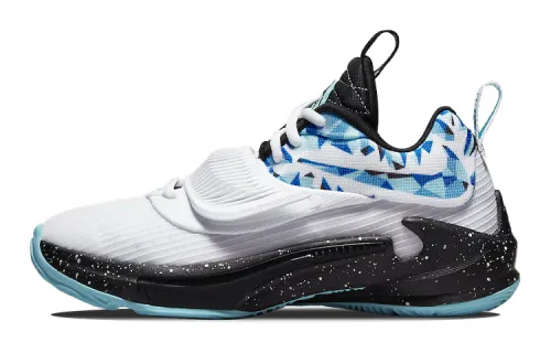 Nike Freak 3 'Copa' Low top Basketball Shoes White Blue Unisex