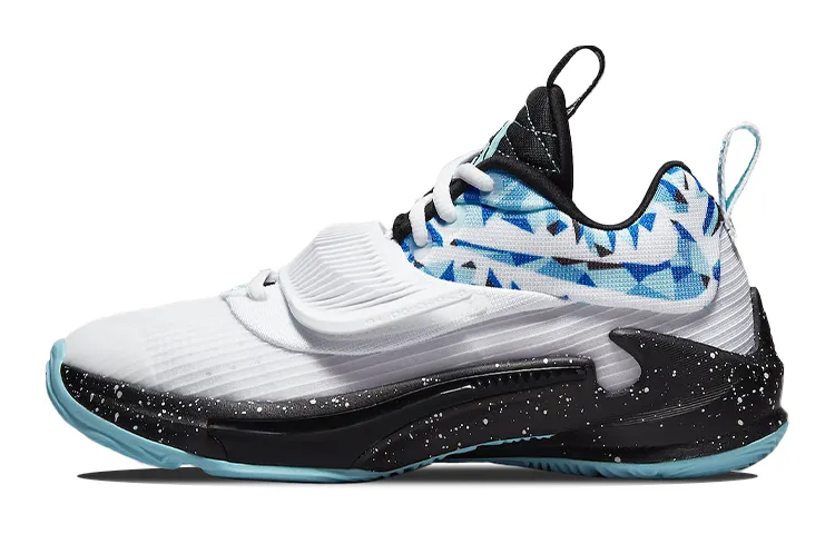 Nike Freak 3 'Copa' Low top Basketball Shoes White Blue Unisex