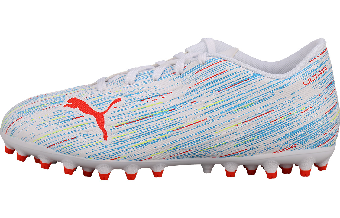 Кеды PUMA (бело-сине-красные)