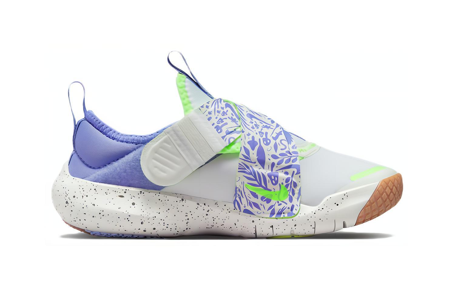 Детские кроссовки Nike (белый / фиолетовый) — фото 4