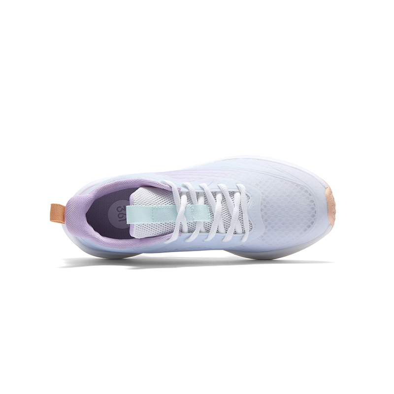Кроссовки 361° Kids Flash 3.0 (бело-сине-фиолетовые) — фото 12