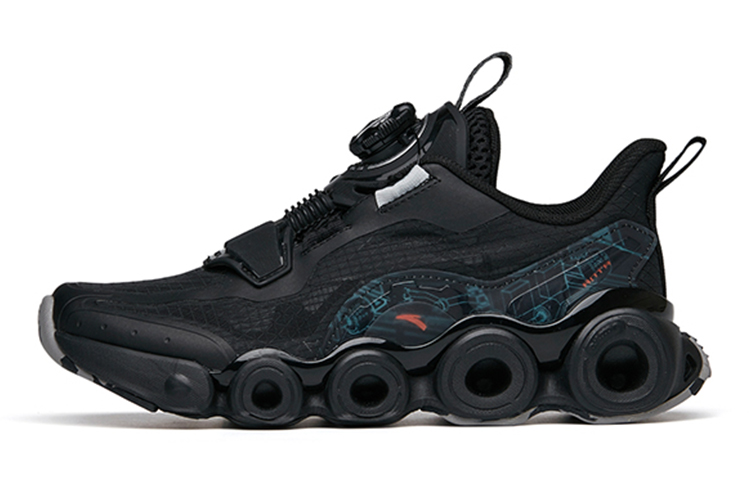 Кроссовки Anta Running Shoes (черно-синие)