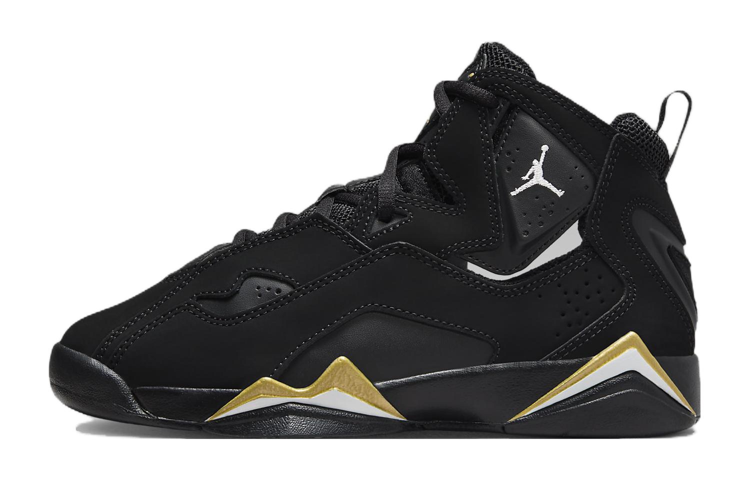 Jordan True Flight High top Basketball Shoes Black Unisex