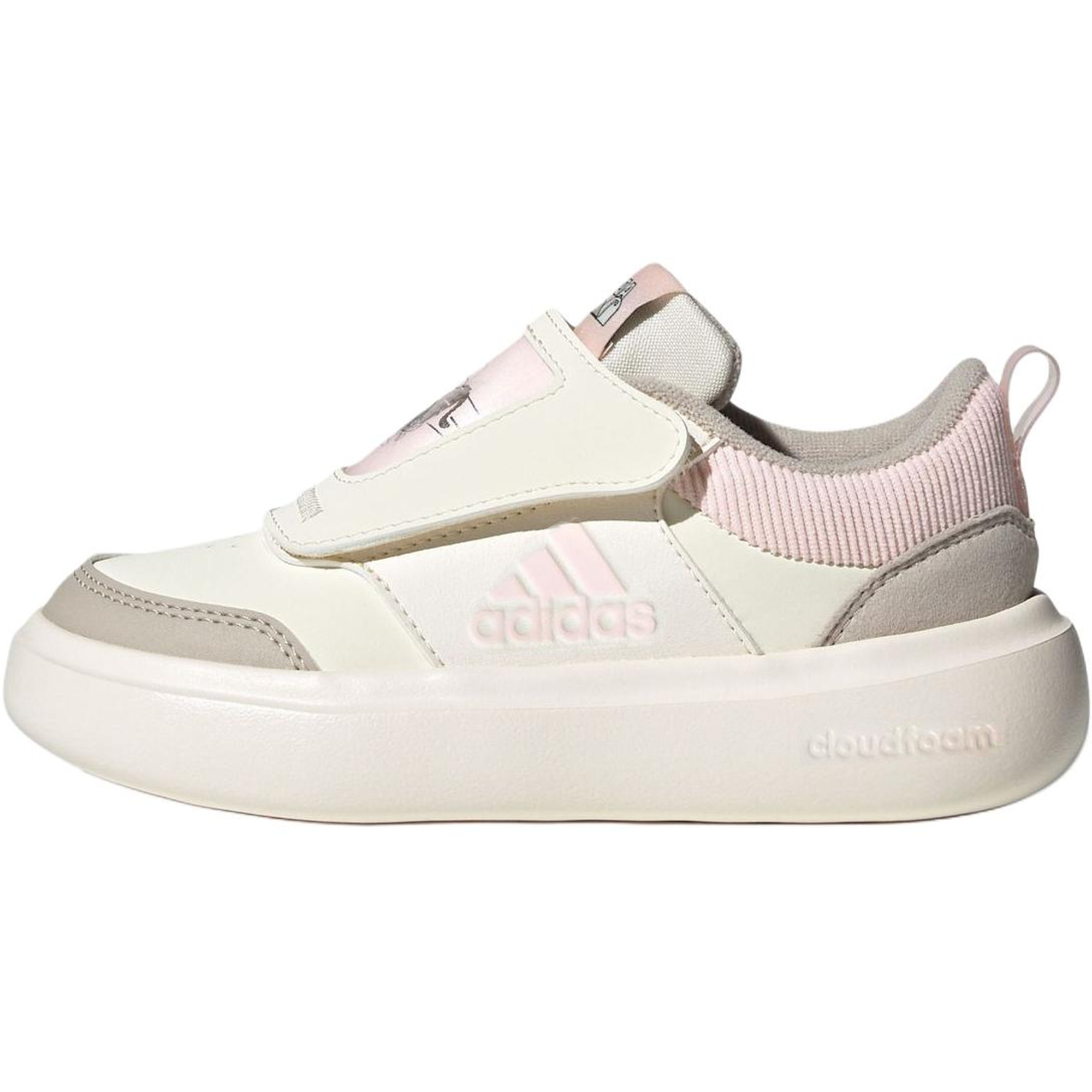 Детские кеды adidas Park St AC C (молочные)