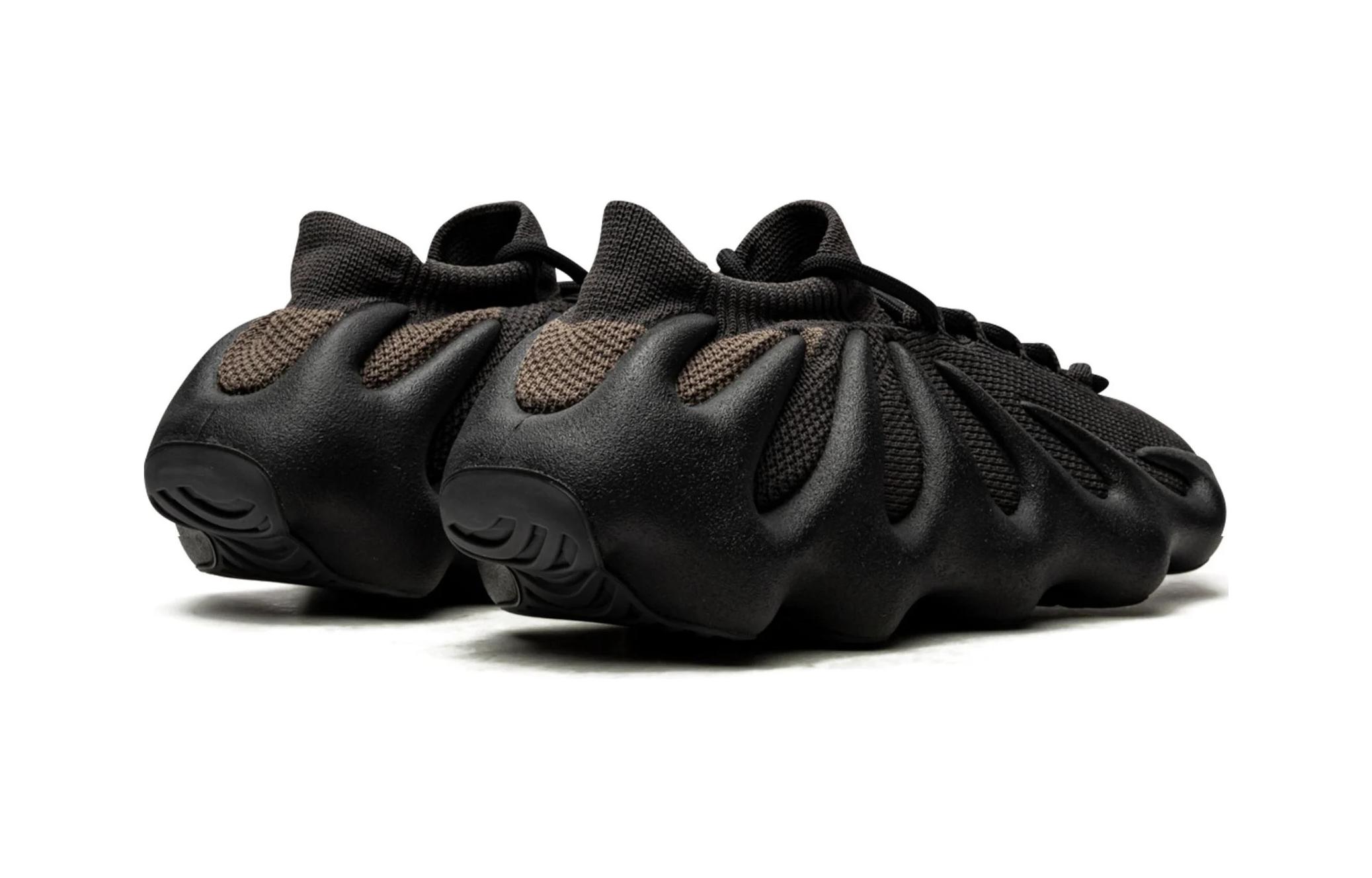 Детские кроссовки adidas originals Yeezy 450 "Dark Slate" (черный) — фото 5