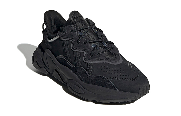 Мужские кроссовки adidas Ozweego (черные) — фото 5
