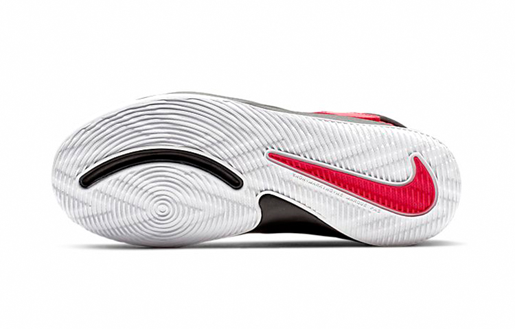 Детские кроссовки Nike Team Hustle D 9 (черно-красная) — фото 6