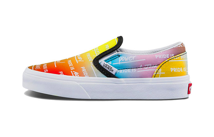 Детские слипоны Vans Slip-On (разноцветные)