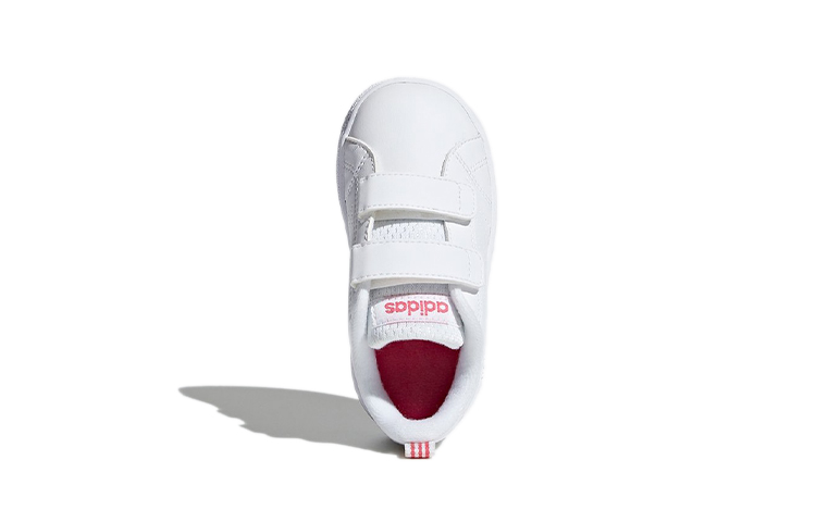 Детские кеды adidas neo Vs Advantage Cl (белый / розовый) — фото 5