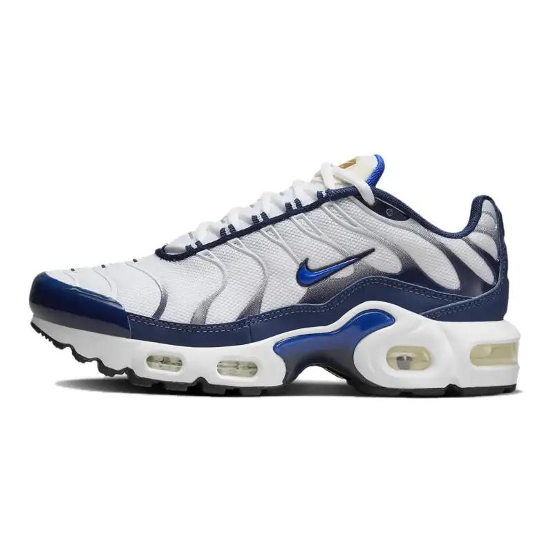 Nike Air Max Plus Low top Running Shoes White Blue Unisex