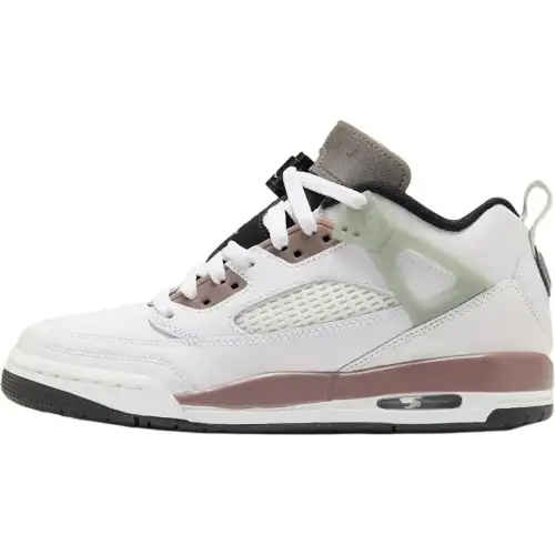 Jordan Spizike Low top Basketball Shoes White/Brown Unisex